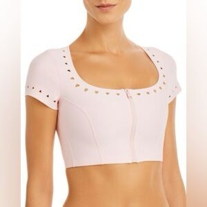 Gigi‎ C Jennifer Cutout Swim Surf Top NWT Large
